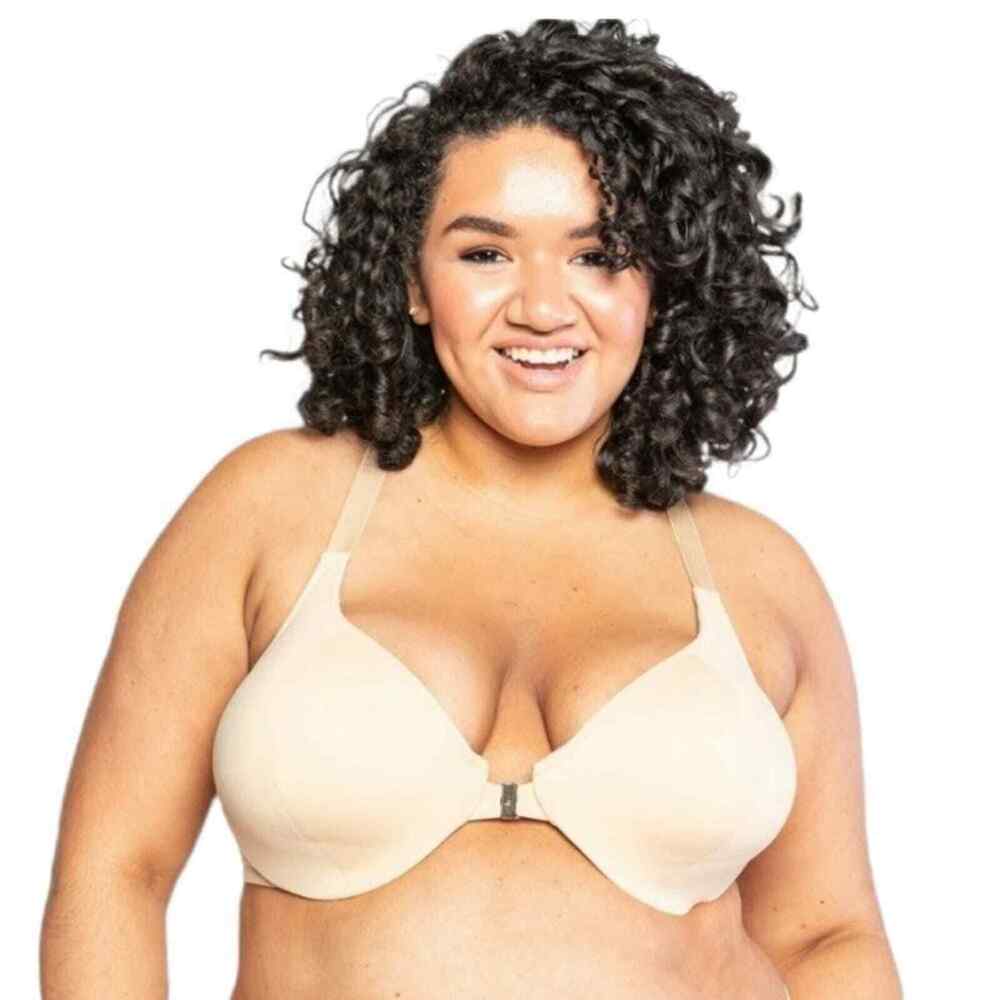 New $115 Nordstrom Trusst Evie Best Seller Nude Support Underwire‎ bra 40 FF 40G